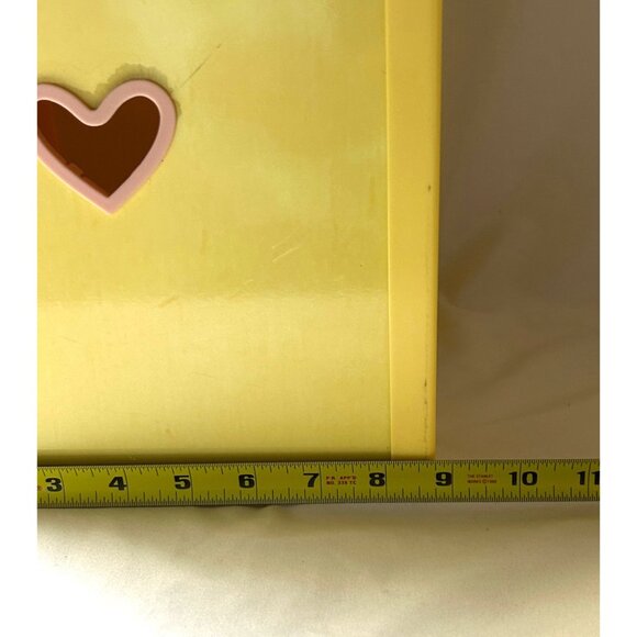 Playskool Rose Petal Cottage Yellow Toy Sink With Faux Faucet & Heart Accents - Picture 3 of 12